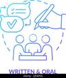 Written and Oral icon