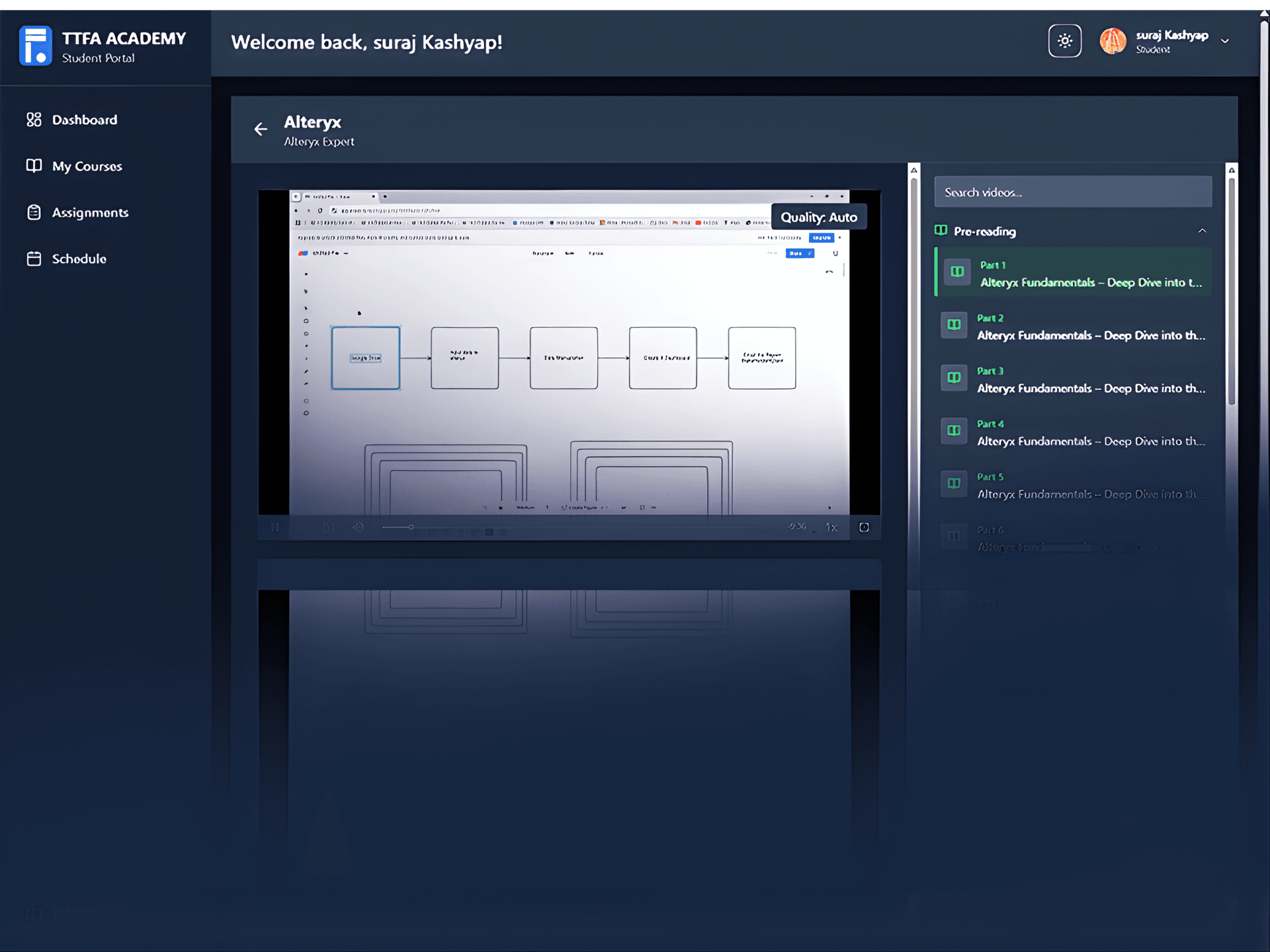 Desktop code editor interface