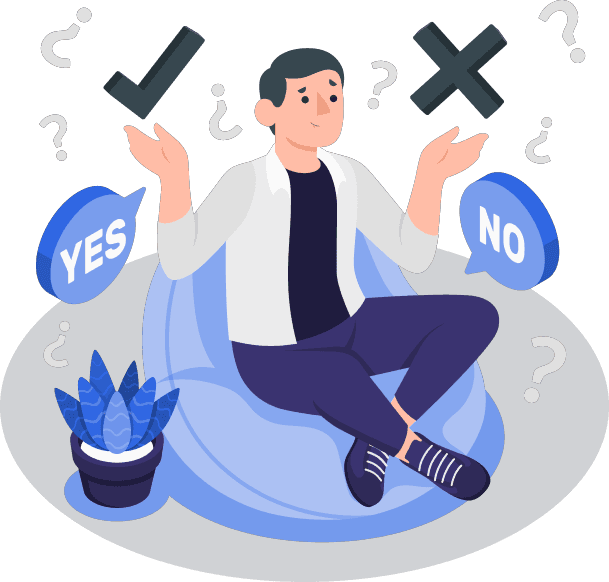 Person contemplating eligibility